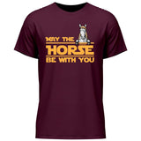 May the Horse be with you - Personalisierbares T-Shirt