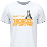 May the Horse be with you - Personalisierbares T-Shirt