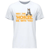 May the Horse be with you - Personalisierbares T-Shirt
