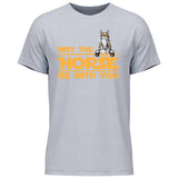 May the Horse be with you - Personalisierbares T-Shirt