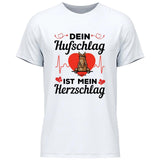 Dein Hufschlag ist mein Herzschlag - Personalisierbares T-Shirt