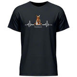 Herzschlag Pferd - Personalisierbares T-Shirt