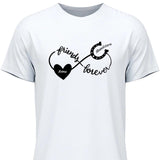Friends Forever - Personalisierbares T-Shirt