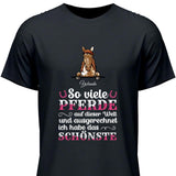 Das schönste Pferd - Personalisierbares T-Shirt