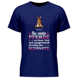 Das schönste Pferd - Personalisierbares T-Shirt