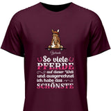 Das schönste Pferd - Personalisierbares T-Shirt