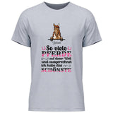 Das schönste Pferd - Personalisierbares T-Shirt