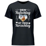 Eigenes Foto Herz - Personalisierbares T-Shirt