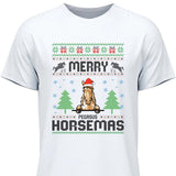 Merry Horsemas - Personalisierbares T-Shirt