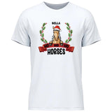 Ho Ho Ho Horses - Personalisierbares T-Shirt