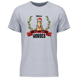 Ho Ho Ho Horses - Personalisierbares T-Shirt