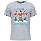 All I want for Christmas - Personalisierbares T-Shirt