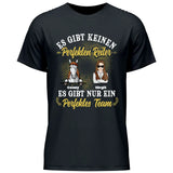 Perfektes Reiter Team - Personalisierbares T-Shirt
