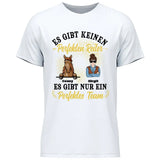 Perfektes Reiter Team - Personalisierbares T-Shirt