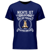 Pferde Therapie - Personalisierbares T-Shirt