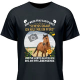Weise Frau eigenes Foto - Personalisierbares T-Shirt