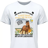 Weise Frau eigenes Foto - Personalisierbares T-Shirt