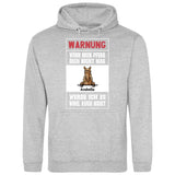 Warnung - Personalisierbarer Hoodie (Unisex)