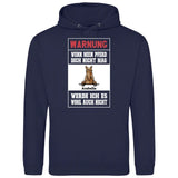 Warnung - Personalisierbarer Hoodie (Unisex)