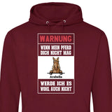 Warnung - Personalisierbarer Hoodie (Unisex)