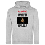Warnung - Personalisierbarer Hoodie (Unisex)