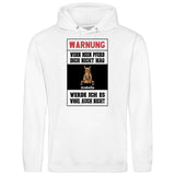Warnung - Personalisierbarer Hoodie (Unisex)