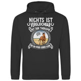Pferde Therapie eigenes Foto - Personalisierbarer Hoodie (Unisex)