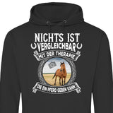 Pferde Therapie eigenes Foto - Personalisierbarer Hoodie (Unisex)