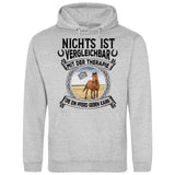 Pferde Therapie eigenes Foto - Personalisierbarer Hoodie (Unisex)
