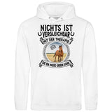 Pferde Therapie eigenes Foto - Personalisierbarer Hoodie (Unisex)