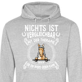 Pferde Therapie - Personalisierbarer Hoodie (Unisex)