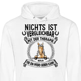 Pferde Therapie - Personalisierbarer Hoodie (Unisex)