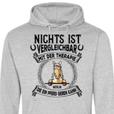 Pferde Therapie - Personalisierbarer Hoodie (Unisex)