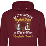 Perfektes Reiter Team - Personalisierbarer Hoodie (Unisex)