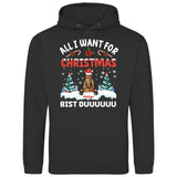 All I want for Christmas - Personalisierbarer Hoodie (Unisex)