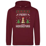 Merry Horsemas - Personalisierbarer Hoodie