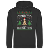 Merry Horsemas - Personalisierbarer Hoodie