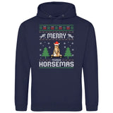 Merry Horsemas - Personalisierbarer Hoodie