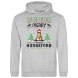 Merry Horsemas - Personalisierbarer Hoodie
