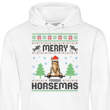 Merry Horsemas - Personalisierbarer Hoodie