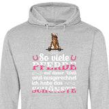 Das schönste Pferd - Personalisierbarer Hoodie (Unisex)