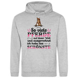 Das schönste Pferd - Personalisierbarer Hoodie (Unisex)