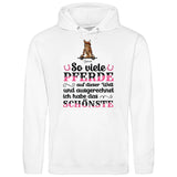 Das schönste Pferd - Personalisierbarer Hoodie (Unisex)