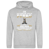 Ja ich rieche nach Pferd - Personalisierbarer Hoodie (Unisex)