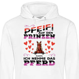 Pfeif auf den Prinzen - Personalisierbarer Hoodie (Unisex)