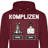 Komplizen - Personalisierbarer Hoodie (Unisex)