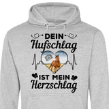 Eigenes Foto Herz - Personalisierbarer Hoodie (Unisex)