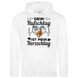 Eigenes Foto Herz - Personalisierbarer Hoodie (Unisex)