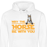 May the Horse be with you - Personalisierbarer Hoodie (Unisex)