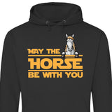 May the Horse be with you - Personalisierbarer Hoodie (Unisex)